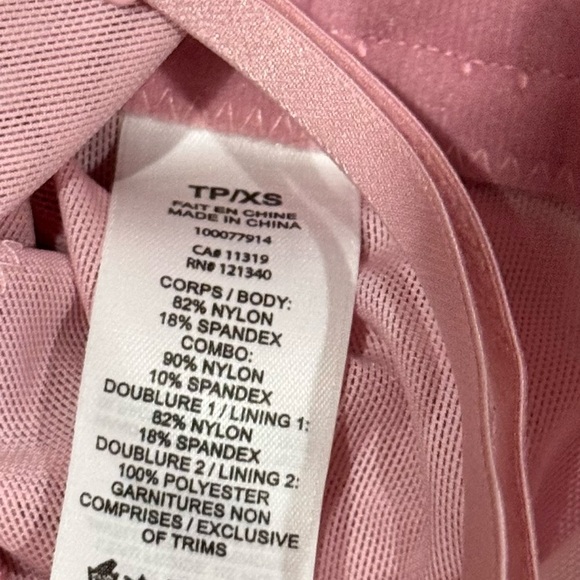 Garage light baby pink lace corset spaghetti strap string going out party top - Picture 3 of 3